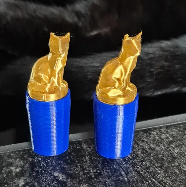 Nút Chặn Rượu Vang Hình Mèo Được Mèo Phê Duyệt - Image 2