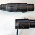 Nắp XLR ngắn góc vuông cho đầu nối Neutrik - Thumbnail 1