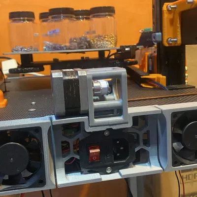 Chân váy giữa phía sau lưới tản nhiệt Enderwire - Bộ phận cho Switchwire