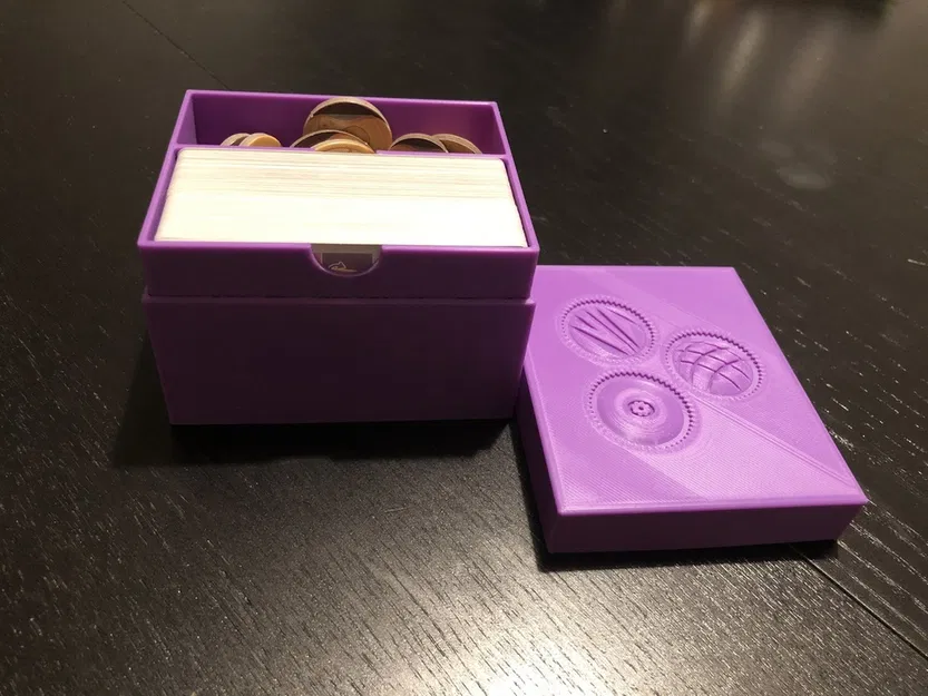 Hộp đựng trò chơi bài Truffle Shuffle gọn gàng - Image 1