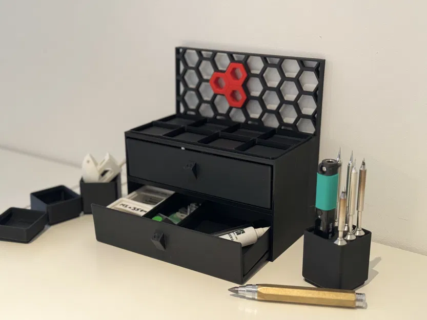 Ngăn kéo Modul Gridfinity và Honeycomb - Image 1