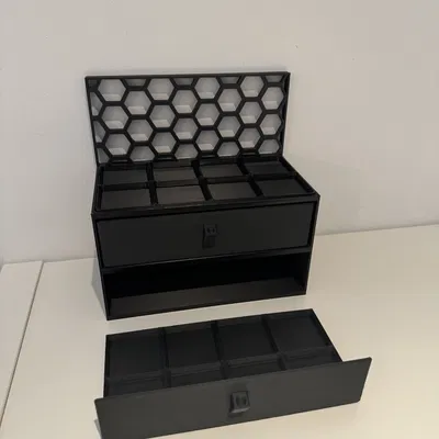 Ngăn kéo Modul Gridfinity và Honeycomb