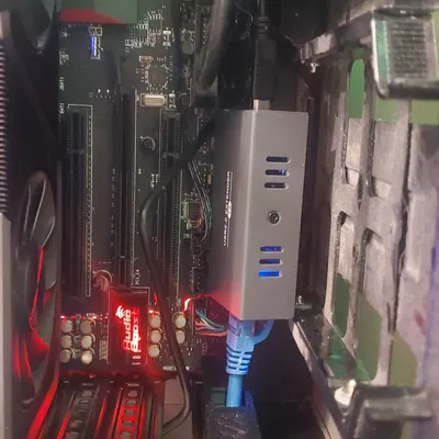 Chụp Keystone RJ45 Cho Khe PCIE