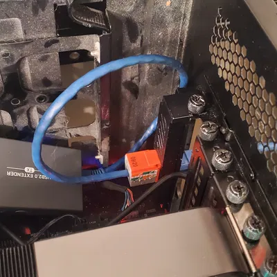 Chụp Keystone RJ45 Cho Khe PCIE