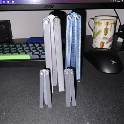 Dao bướm Balisong (Squiddy Al) - Quay khá ổn