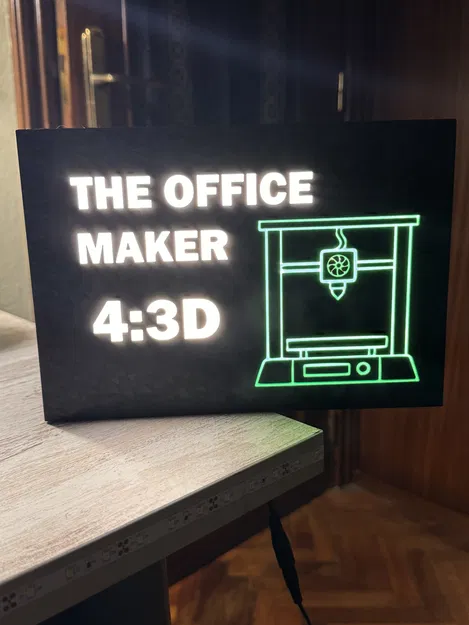 Đèn LED Trang Trí Văn Phòng Maker - Image 1