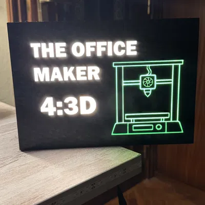 Đèn LED Trang Trí Văn Phòng Maker