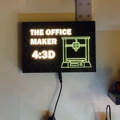 Đèn LED Trang Trí Văn Phòng Maker