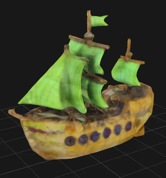 Trang trí Hồ Cá - Xác Tàu Buồm Đắm - Image 1