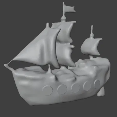 Trang trí Hồ Cá - Xác Tàu Buồm Đắm