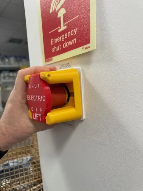 Nắp Chặn Khẩn Cấp Cho Nút Dừng Khẩn Cấp - Image 4