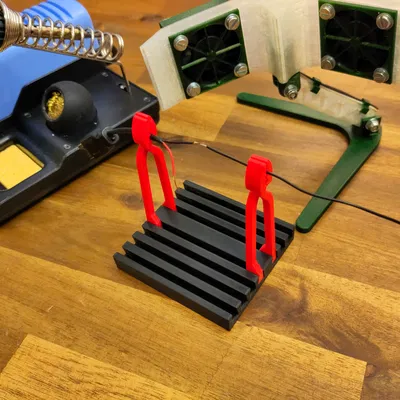 Dụng Cụ Hỗ Trợ Hàn Lỗ - Löhthilfe Nutbrett