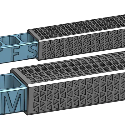 Hộp đựng thuốc hàng tuần dạng trượt (nhỏ gọn có khóa snap)