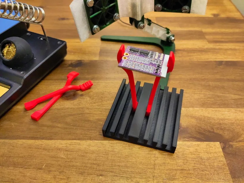 Dụng Cụ Hỗ Trợ Hàn Lỗ - Löhthilfe Nutbrett - Image 4