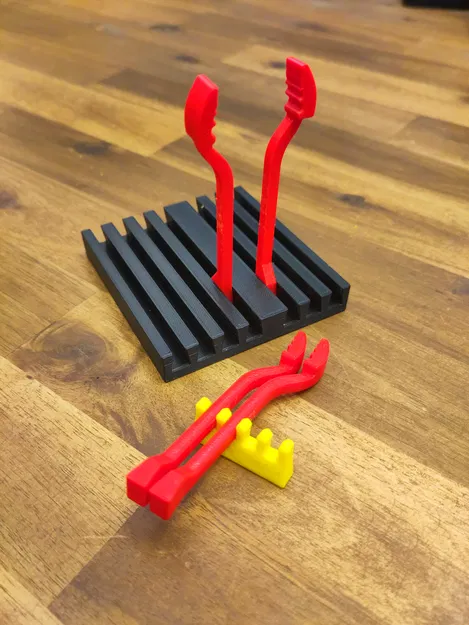 Dụng Cụ Hỗ Trợ Hàn Lỗ - Löhthilfe Nutbrett - Image 8