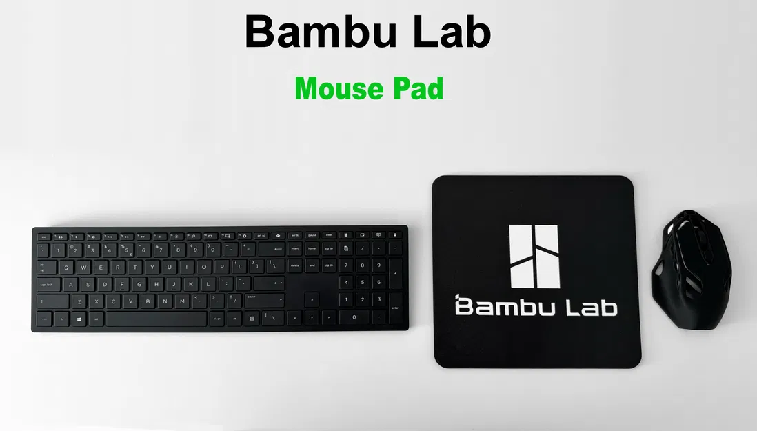 Miếng lót chuột Bambu Lab có Logo cho Chuột không dây 002 - Image 5