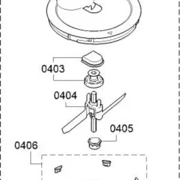 Bushing Bosch MUM (405)