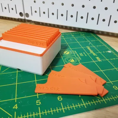 Bộ Khối và Hộp Đo Góc Thoát Khuôn/Độ Nghiêng Gridfinity