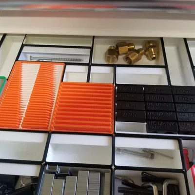 Bộ Khối và Hộp Đo Góc Thoát Khuôn/Độ Nghiêng Gridfinity