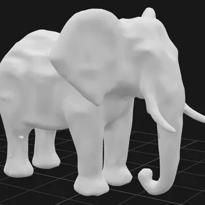 Tượng Voi Châu Phi Đực