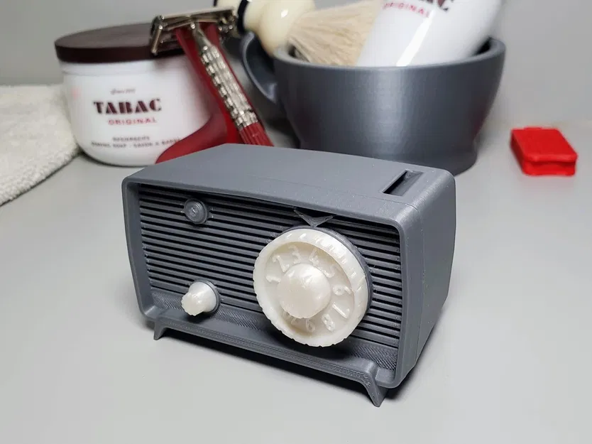 Hộp đựng và Bộ đếm Lưỡi dao (Radio AM RCA Victor 1956) - Image 1