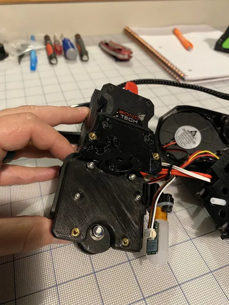 CR10/Ender3 StealthBurner LGX Mount có BL Touch và PINDA - Image 8