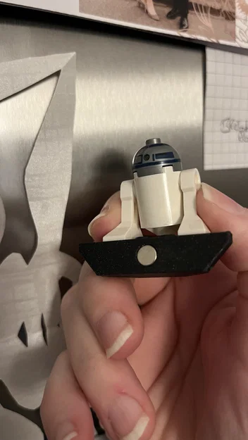 Kệ Nam Châm Đựng Mô Hình LEGO (Nam Châm 6x2mm) - Image 1