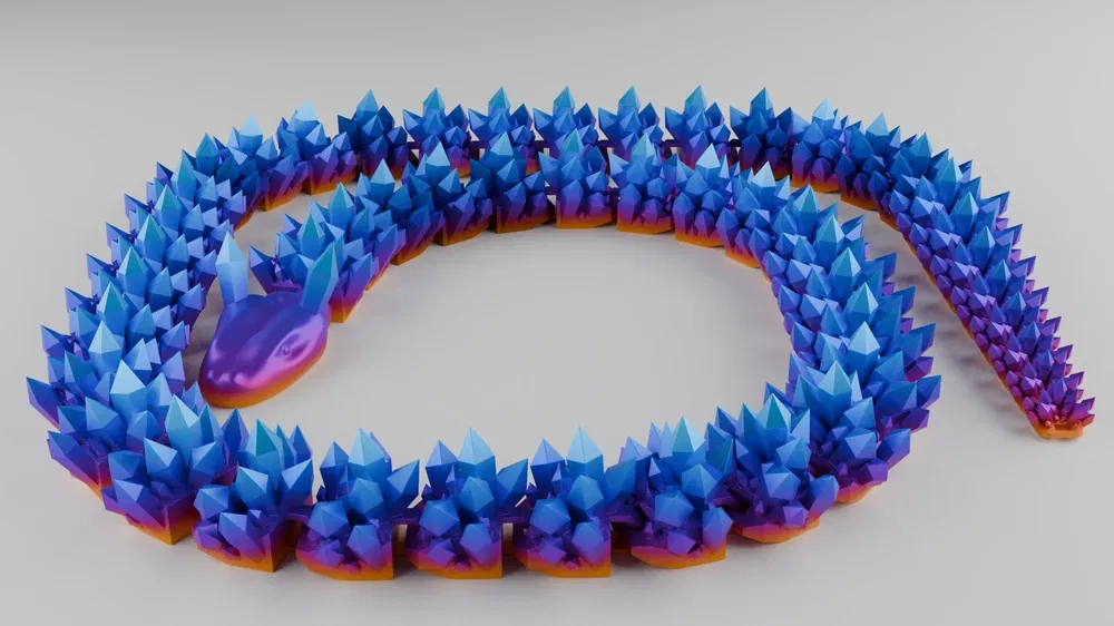 Trăn Pha Lê Khớp Nối - Image 1