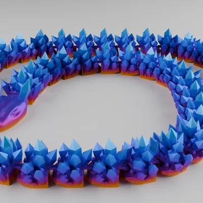 Trăn Pha Lê Khớp Nối