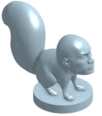 Sóc The Rock - Dwayne the Squrock Johnson - Image 1