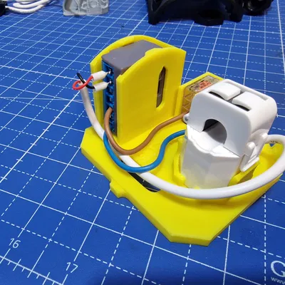 Hộp Tổ Chức Dây Điện Shelly EM Cho Hộp Hensel