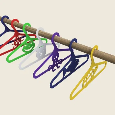 Móc áo bạch tuộc cho bé // Cintre pour enfant, déco pieuvre