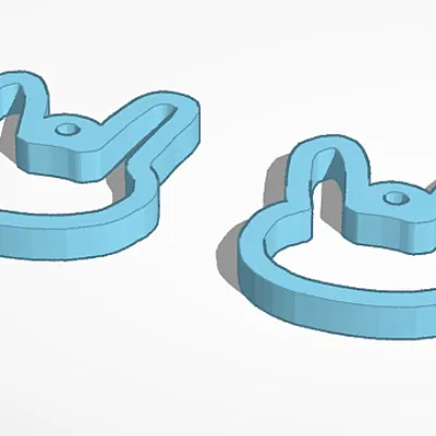 Bông Tai Thỏ Dễ Thương