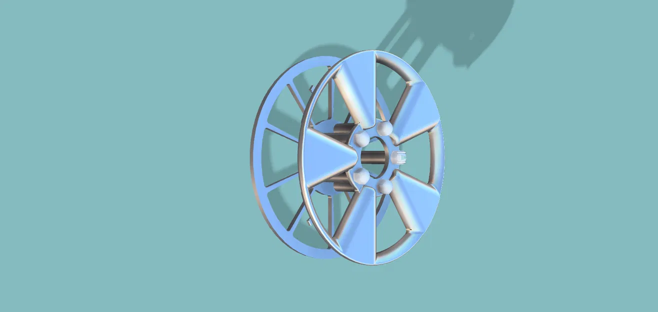 Giá Đỡ Cuộn Dây Tóc Giống Mâm Xe Độ - Image 1