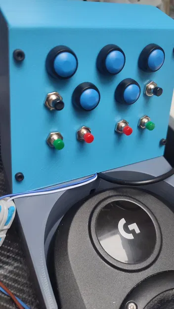 Hộp Nút Gắn Cần Số Logitech - Image 1