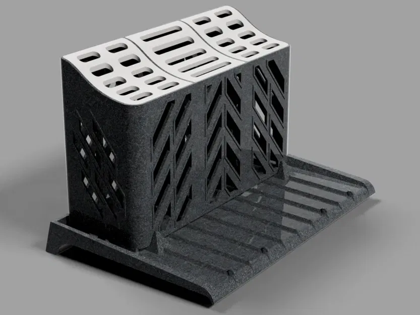 Chỉnh sửa giá phơi dao nĩa, Tách đối tượng - Image 1