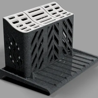 Chỉnh sửa giá phơi dao nĩa, Tách đối tượng