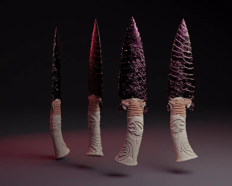 Dao Sith Kiểu Đá Lửa Có Chạm Khắc Gia Tộc - Image 1