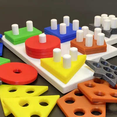 Đồ Chơi Vận Động Tinh Cho Bé: Bộ Hình Nâng Cao