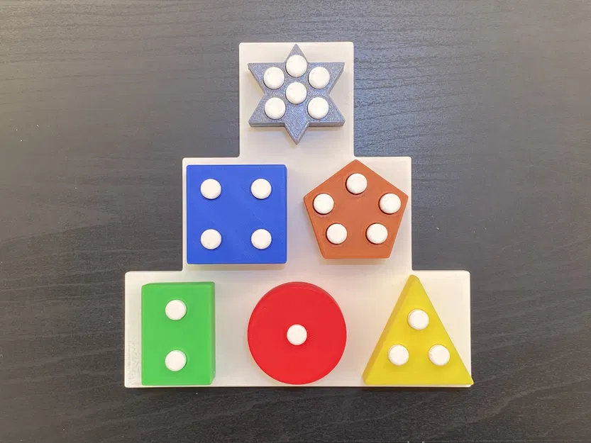 Đồ Chơi Vận Động Tinh Cho Bé: Bộ Hình Nâng Cao - Image 3