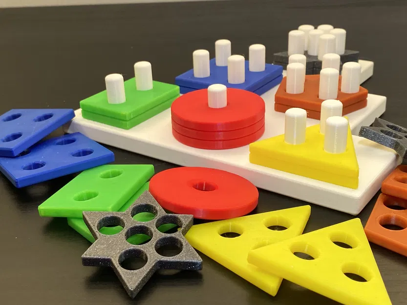 Đồ Chơi Vận Động Tinh Cho Bé: Bộ Hình Nâng Cao - Image 4