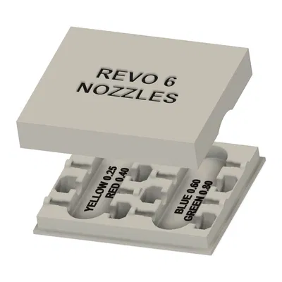 Hộp Đựng Đầu Phun Revo Six