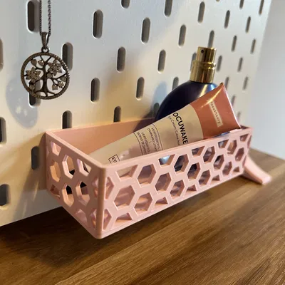 Khay đựng đồ Ikea Skadis cỡ vừa - Họa tiết lục giác