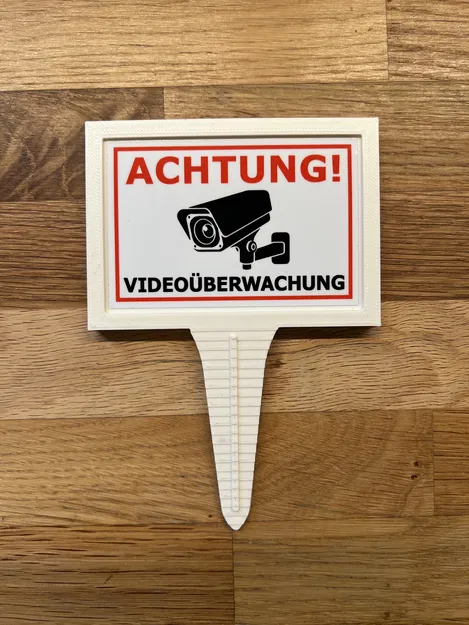 Chân đế giữ sticker 75 x 50 mm - Image 1