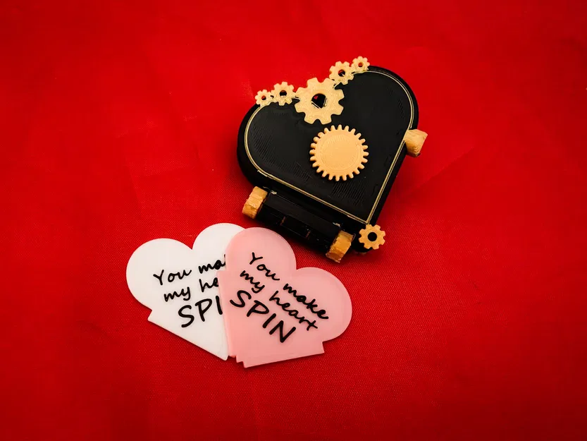 Mặt Dây Chuyền Fidget Valentine Cổ Điển - Image 3