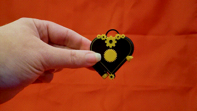 Mặt Dây Chuyền Fidget Valentine Cổ Điển - Image 6