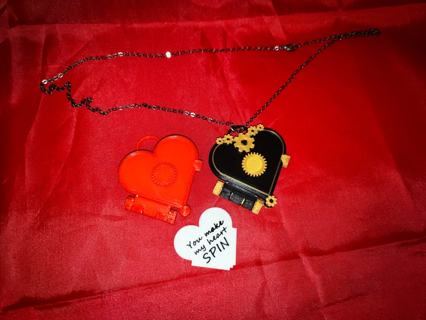 Mặt Dây Chuyền Fidget Valentine Cổ Điển - Image 7