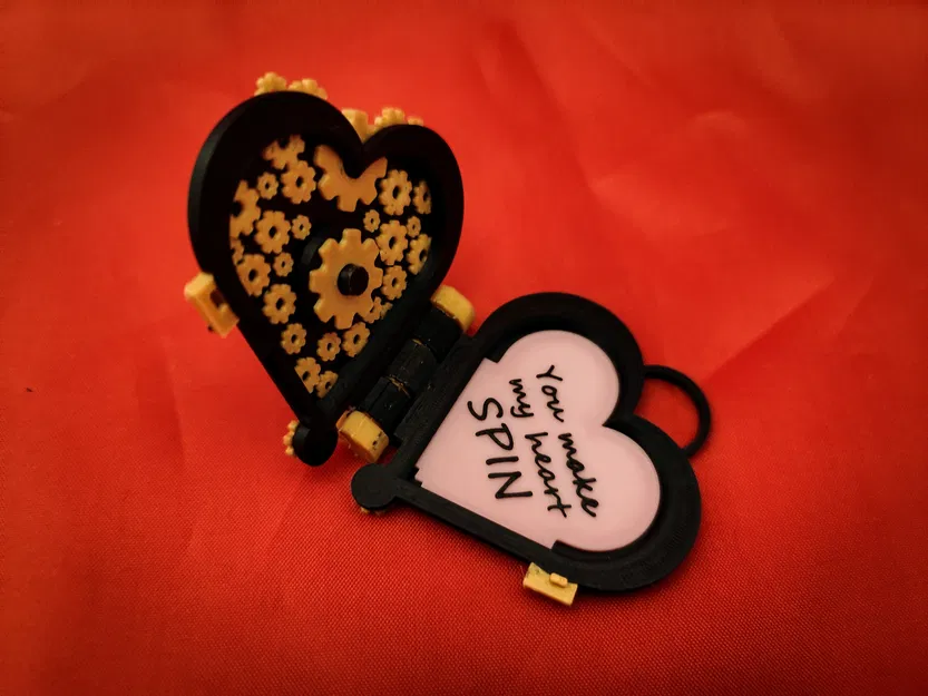 Mặt Dây Chuyền Fidget Valentine Cổ Điển - Image 9