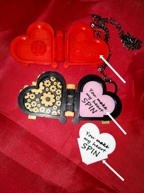 Mặt Dây Chuyền Fidget Valentine Cổ Điển - Image 12