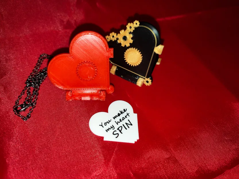 Mặt Dây Chuyền Fidget Valentine Cổ Điển - Image 13